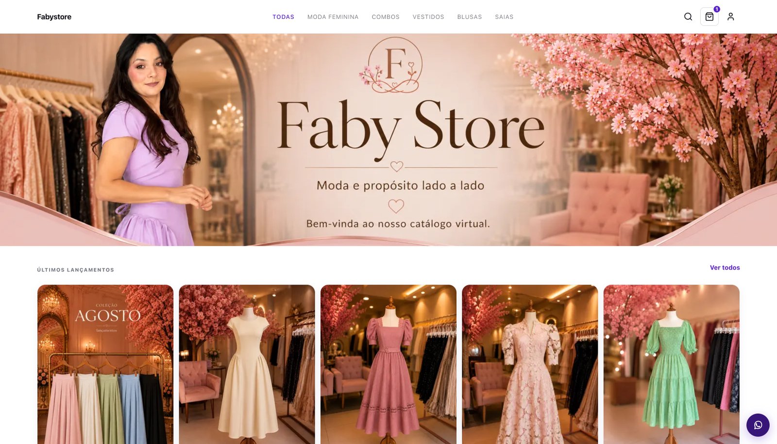 Vitrine da Fabystore